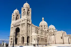 Cathedral of Marseille (Notre-Dame de la Major) (Sainte-Marie-Majeure), Marseille, Bouches du Rhone, Provence-Alpes-Cote-d Azur, France, Europe