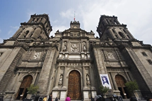 Mexico City Prints: Cathedral Metropolitana, District Federal, Mexico City, Mexico, North America