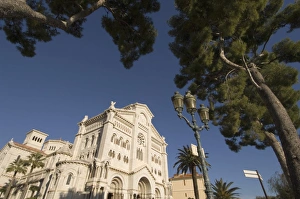 Monaco Prints: Cathedral, Monte Carlo, Principality of Monaco, Cote d Azur, Mediterranean, Europe