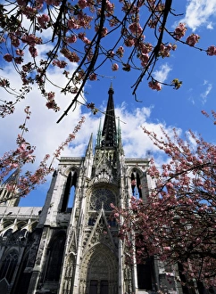 Rouen Prints: Cathedral of Notre-Dame, Rouen, Seine-Maritime, Haute Normandie (Normandy)