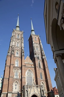 Silesia Prints: Cathedral, Old Town, Wroclaw, Silesia, Poland, Europe