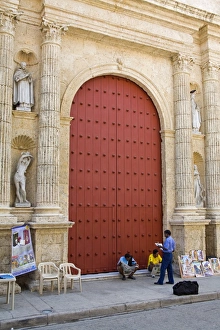 Huge Prints: The Cathedral, Old Walled City District, Cartagena City, Bolivar State