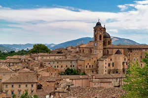 Heritage Site Prints: Cathedral and Palazzo Ducale seen from the Albornoz Fortress
