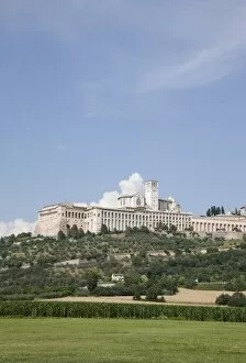 Images Dated 29th June 2008: The Cathedral of San Francesco (St. Francis), Assisi, UNESCO World Heritage Site