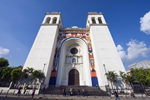Cathedrals Prints: Cathedral, San Salvador, El Salvador, Central America