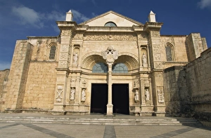 Santo Domingo Prints: Cathedral of Santa Maria la Menor, Colonial Zone, UNESCO World Heritage Site