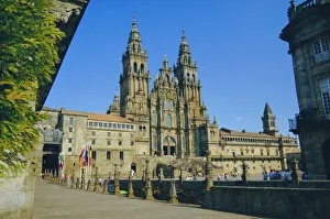 Images Dated 4th September 2008: Cathedral, Santiago de Compostela