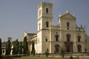 Cathedral (s e), UNEs CO World Heritage s ite, Goa, India, As ia