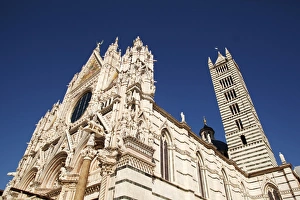 Siena Prints: The cathedral of Siena, UNESCO World Heritage Site, Tuscany, Italy, Europe