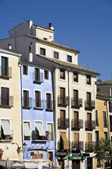 Images Dated 9th July 2007: Cathedral Square, Cuenca, Castilla-La Mancha, Spain, Europe