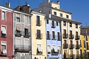 Images Dated 9th July 2007: Cathedral Square, Cuenca, Castilla-La Mancha, Spain, Europe