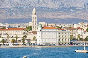 Adriatic Prints: Cathedral of St. Domnius (Katedrala Svetog Duje) rising above Split