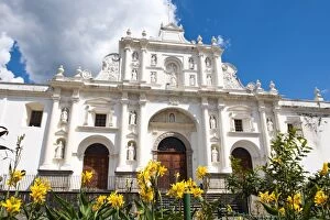 Images Dated 28th October 2010: Cathedral of St. Joseph, Antigua, UNESCO World Heritage Site, Guatemala, Central America