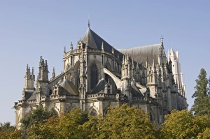 Pays De La Loire Prints: The Cathedral St. -Pierre et St. -Paul, Nantes, Pays de la Loire, France, Europe