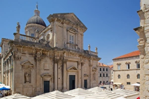 Cathedral, UNESCO World Heritage Site, Dubrovnik, Dalmatian Coast, Dalmatia, Croatia, Europe