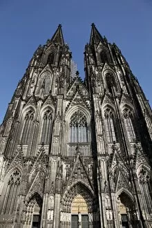 Images Dated 18th April 2010: Cathedral, UNESCO World Heritage Site, Cologne, North Rhine Westphalia, Germany, Europe