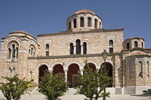 Thessaly Prints: Cathedral, Volos, Thessaly, Greece, Europe