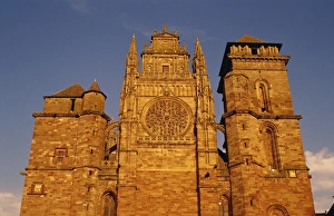 Cathedrale Notre-Dame, Rodez, Aveyron, Midi-Pyrenees, France, Europe