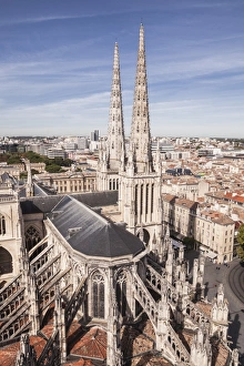 Aquitaine Prints: Cathedrale Saint-Andre de Bordeaux, Bordeaux, Gironde, Aquitaine, France, Europe