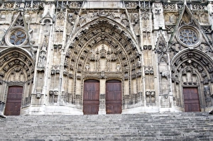 Vienne Prints: Cathedrale de Saint Maurice (cathedral), Vienne, Rhone Valley, France, Europe