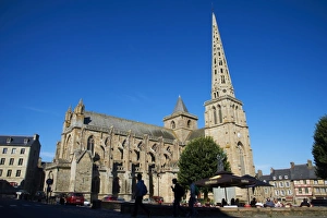 Treguier Prints: Cathedrale de St. Tugdual, Breton Cathedral