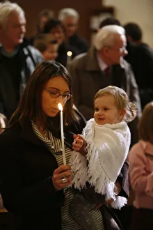Images Dated 21st October 2007: Catholic baptism