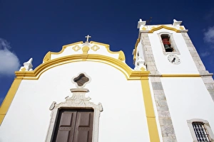 Vila Do Bispo Prints: Detail of a Catholic chuch