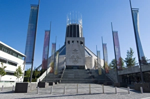 Images Dated 24th June 2009: The Catholic Liverpool Metropolitan Cathedral, Liverpool, Merseyside, England