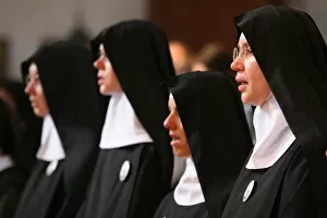 Catholic nuns, Cologne, North Rhine-Westphalia, Germany, Europe