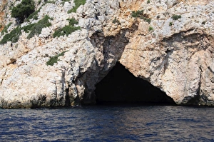 Sporades Prints: Cave on Alonissos, Sporades Islands, Greek Islands, Greece, Europe