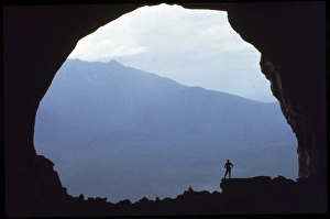 Hands On Hips Prints: Cave entrance, Mount Autana (Cerro Autana), Tepuis, Amazonas territory