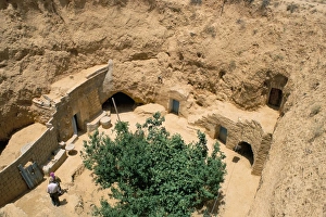 Rock Hewn Prints: Cave houses