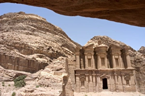 Rock Hewn Prints: Cave view of the Monastery