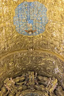 Beja Prints: Ceiling, Convento de Nossa Senhora da Conceicao (Our Lady of the Conception Convent)