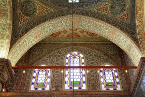 Floral Prints: Ceiling and Walls, Interior, Blue Mosque (Sultan Ahmed Mosque)