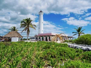 Quintana Prints: Celarain Lighthouse, Punta Sur, Cozumel Island, Quintana Roo State, Mexico
