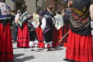 Images Dated 2nd May 2008: Celebrations of First Friday of May, Jaca, Aragon, Spain, Europe