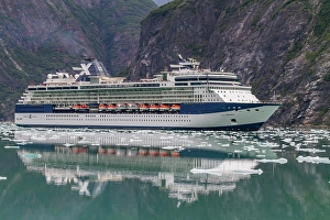 Cruise Prints: The Celebrity Infinity ship in Southeast Alaska, United States of America