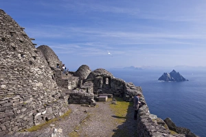 Images Dated 13th April 2010: Celtic Monastery, Skellig Michael, UNESCO World Heritage Site, County Kerry