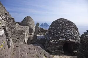 Images Dated 13th April 2010: Celtic Monastery, Skellig Michael, UNESCO World Heritage Site, County Kerry
