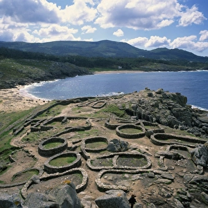Celtic Prints: Celtic ruins near Porto do Son