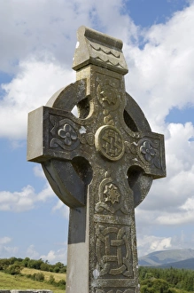Grave Stone Prints: Celtic style cross