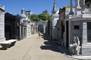 Images Dated 15th February 2009: Cementerio de la Recoleta, Cemetery in Recoleta, Buenos Aires, Argentina, South America