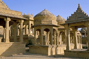 Jaisalmer Prints: Cenotaphs of the maharajahs