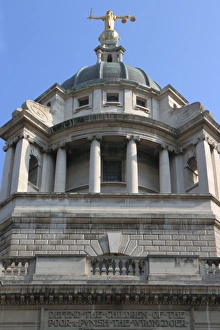 Authority Prints: Central Criminal Court, Old Bailey, London, England, United Kingdom, Europe