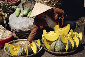 Vege Table Prints: Central fruit market