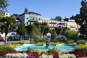 Salzkammergut Prints: Central Gmunden, Salzkammergut, Upper Austria, Austria