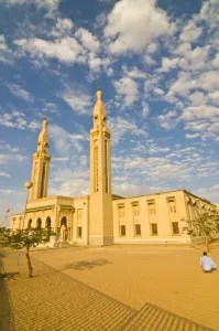 Images Dated 5th February 2008: Central Mosque in Nouakchott, Mauritania, Africa