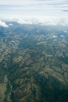 Costa Rican Prints: Central Mountains, Costa Rica, Central America