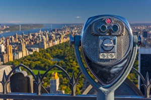 Viewing Platform Prints: Central Park, Midtown, Manhattan, New York, United States of America, North America